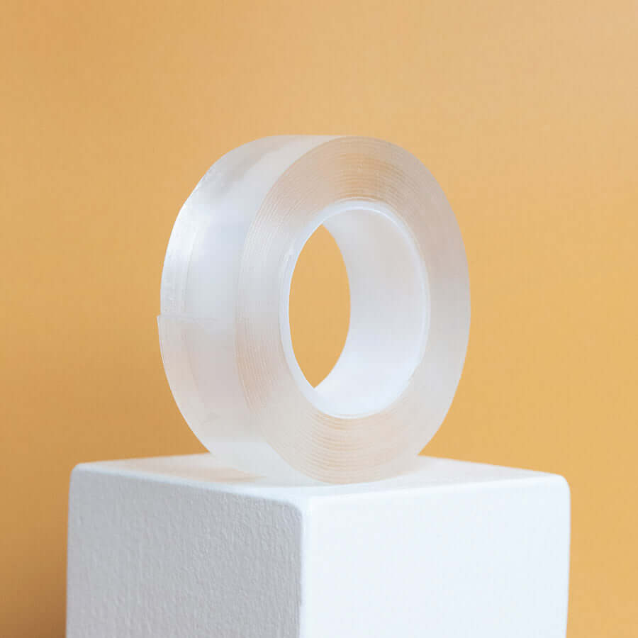 Ruban Adhésif Silicone, Transparent Double-Face Nano Adhesif